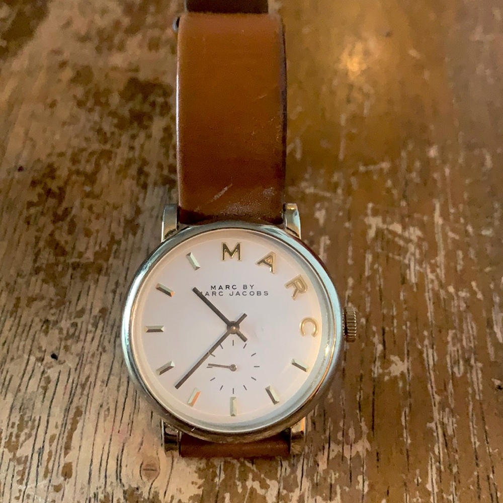 Marc Jacobs Leather Watch